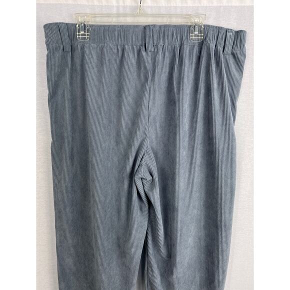 Halara Pants Corduroy Pleated Trousers Relaxed Baggy Casual Spring Essential - Picture 7 of 8